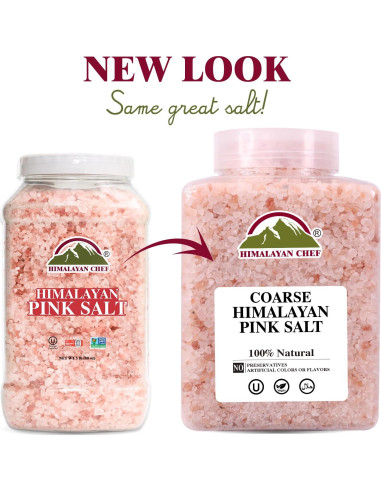 Sal Rosa del Himalaya WBM Grano Grueso 2.27 kg Natural Kosher