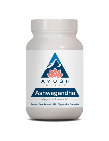 Cápsulas de Ashwagandha Ayush Herbs 500mg - 120 Unidades