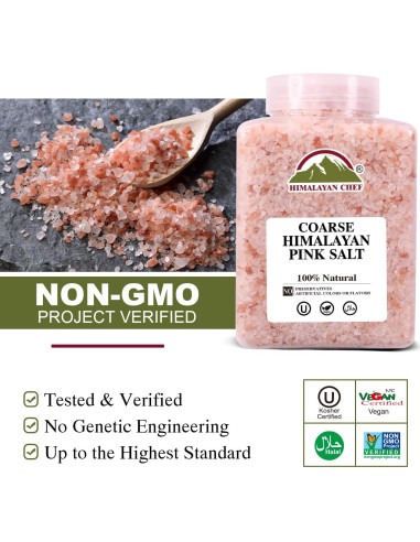 Sal Rosa del Himalaya WBM Grano Grueso 2.27 kg Natural Kosher