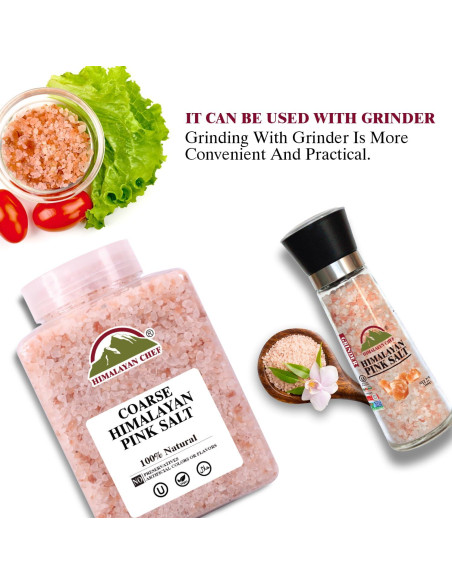 Sal Rosa del Himalaya WBM Grano Grueso 2.27 kg Natural Kosher