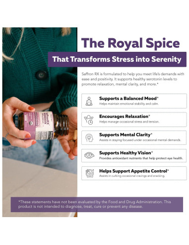 Extracto de Azafrán Orgánico Triquetra Health - 30 Porciones