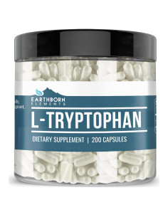 Cápsulas de L-Triptófano Elementos de la Tierra 200 Unidades Puro