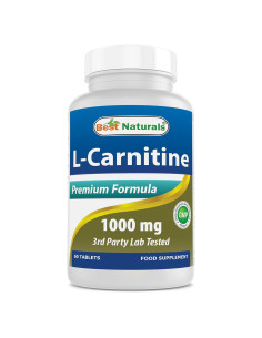 L-Carnitina 1000mg Mejores Naturales 60 Tabletas