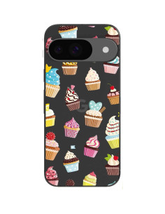 Funda Blingy's para Google Pixel 9 Pro - Estilo Cupcake, TPU 6.3" 2