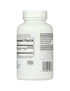 Suplemento de Chaga 365 Whole Foods 90 Cápsulas 81.65g 2