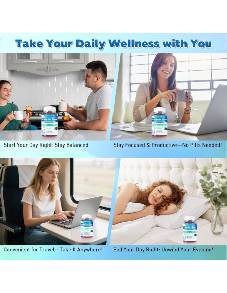 Gomitas de Raíz de Valeriana Flyrocer 60 Unidades Sabor Arándano