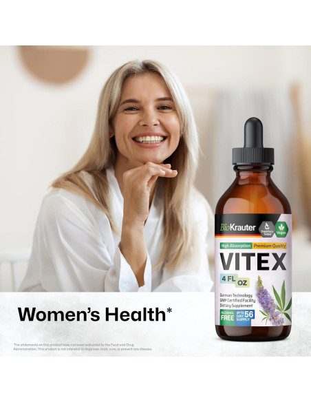 Suplemento de Baya de Vitex BIO KRAUTER 118 ml Vegano