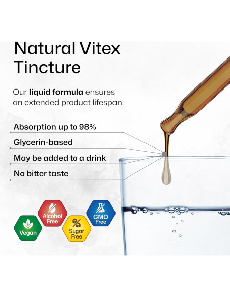 Suplemento de Baya de Vitex BIO KRAUTER 118 ml Vegano