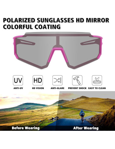 Gafas de sol polarizadas STORYCOAST UV400 para deportes