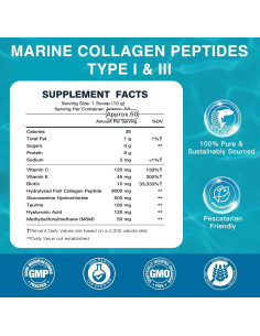 Polvo de Colágeno Marino DRFOSTER 50 Porciones 0.49 kg 2