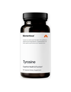 Cápsulas de Tirosina Momentous - 60 Porciones - Mejora Cognitiva