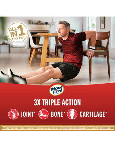 Suplemento Articular Move Free Ultra - Colágeno Tipo II 64 Tabletas