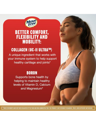 Suplemento Articular Move Free Ultra - Colágeno Tipo II 64 Tabletas