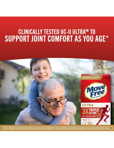 Suplemento Articular Move Free Ultra - Colágeno Tipo II 64 Tabletas