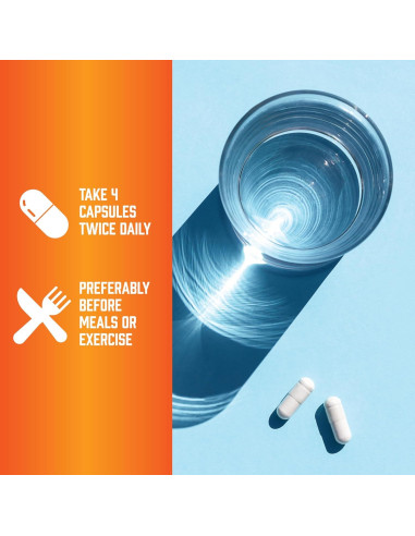 Aminoácidos de Cadena Ramificada NOW 120 Cápsulas Veganas