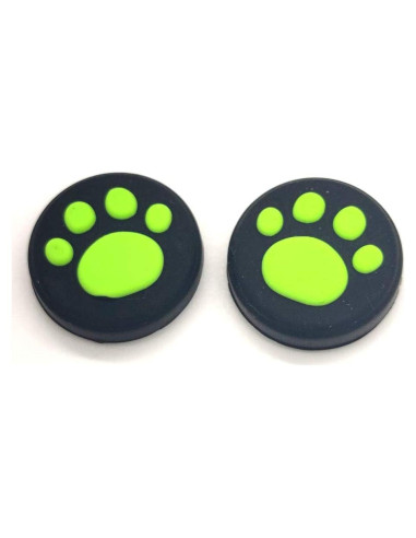 2 Tapas de Silicona Verde para Joystick Switch NS/Lite Ambertown