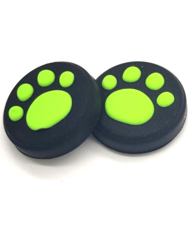 2 Tapas de Silicona Verde para Joystick Switch NS/Lite Ambertown