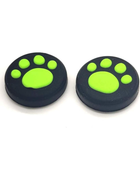 2 Tapas de Silicona Verde para Joystick Switch NS/Lite Ambertown