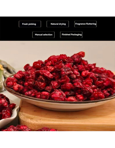 Baya de Schisandra 150g - Kunming Lanzhou Trading Co.