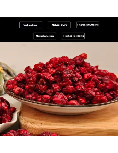 Baya de Schisandra 150g - Kunming Lanzhou Trading Co.