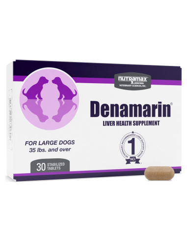 Suplemento Hepático para Perros Nutramax Denamarin 30 Tabletas