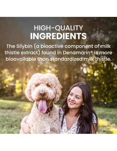 Suplemento Hepático para Perros Nutramax Denamarin 30 Tabletas