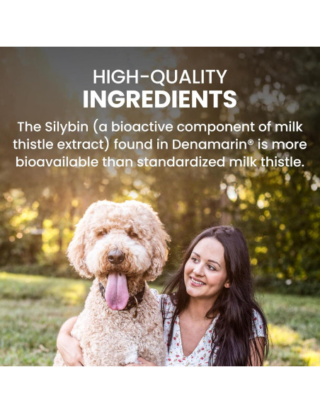 Suplemento Hepático para Perros Nutramax Denamarin 30 Tabletas