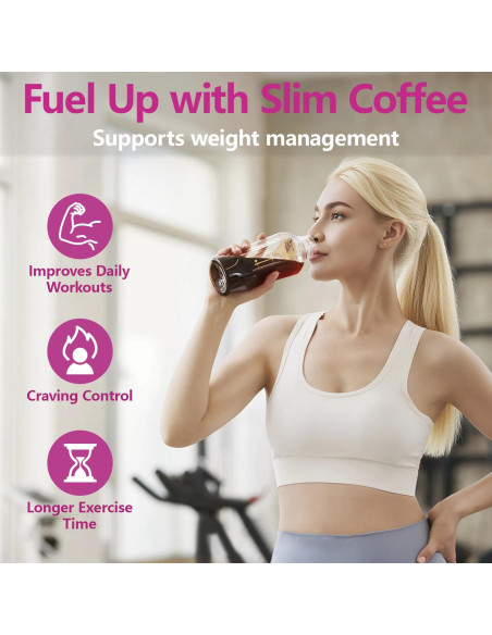 Café Instantáneo USTAR Slim 120g - Extracto Frijol Café Verde