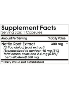 Extracto de Raíz de Ortiga 300mg - 100 Cápsulas Naturetition 2