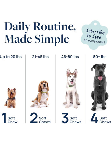 Suplemento Digestivo para Perros Veterinary Formula 60 Masticables