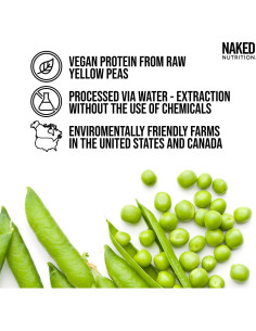 Proteína de Guisante Naked - Vainilla 2.27kg - Vegana y Sin Gluten 2