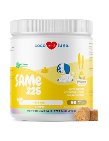 Suplemento Hepático para Perros Same - 90 Masticables Blandos