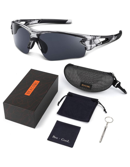 Gafas de Sol BEACOOL 7189 Polarizadas UV400 Deportivas Gafas de Sol BEACOOL 7189 Polarizadas UV400 Deportivas