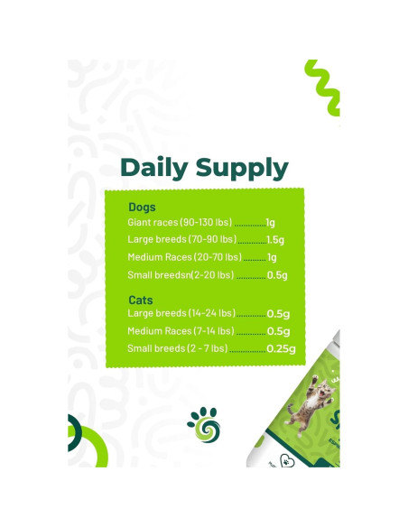 Polvo de Espirulina Orgánica SPIRU PAW 226.8 g - Suplemento Natural