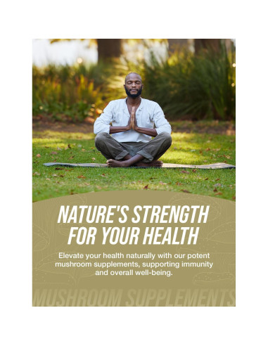 Polvo de Extracto de Champiñón Blanco BulkSupplements 250g