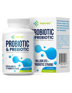 Probioticos Keptrohy 300 Mil Millones 60 Cápsulas Digestión