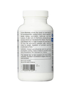 Suplemento Roex Bitartarato de Colina 1000 mg 120 Cápsulas 2