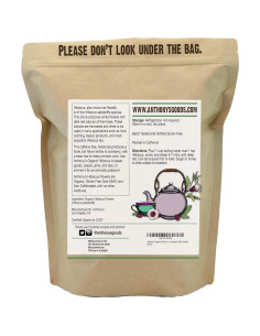 Flores de Hibisco Orgánico Anthony's 0.45 kg Sin Gluten No OGM 2