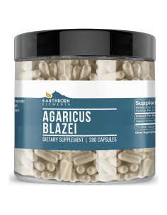 Cápsulas de Agaricus Blazei Elementos de la Tierra 200 Unidades