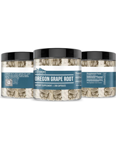 Cápsulas de Agaricus Blazei Elementos de la Tierra 200 Unidades