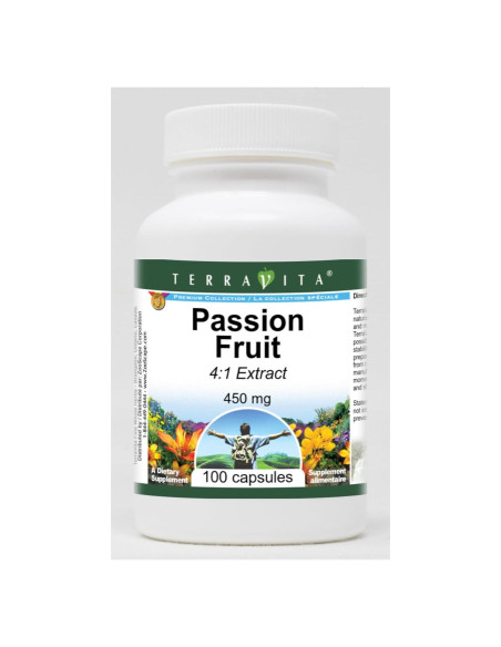 Extracto de Fruta de la Pasión 4:1 TerraVita 450 mg 100 Cápsulas