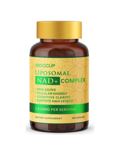 Suplemento de NAD+ NBOOCUP 1010mg - Antienvejecimiento 90 Cápsulas