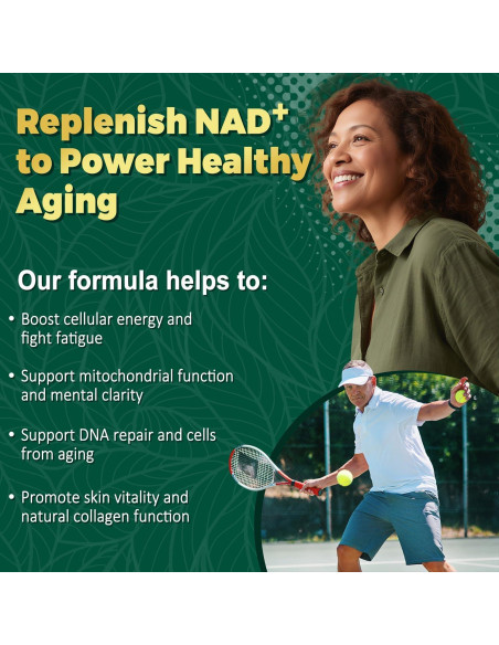 Suplemento de NAD+ NBOOCUP 1010mg - Antienvejecimiento 90 Cápsulas