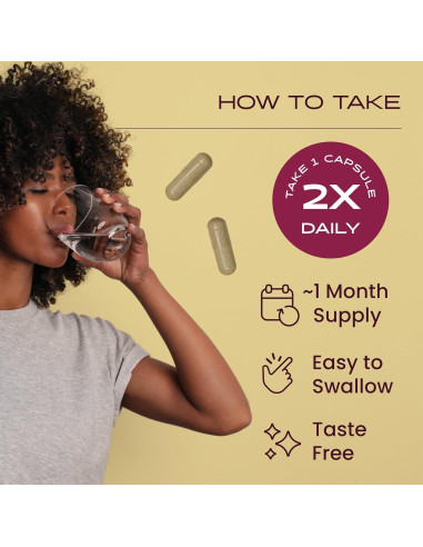 Cápsulas de Guayusa Herb Pharm 60 Veganas 400 mg Energía