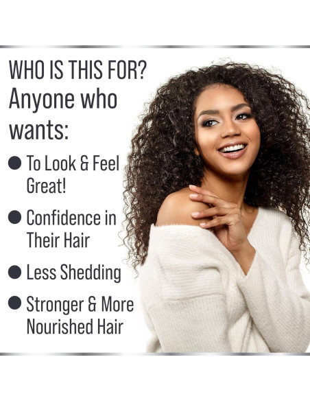 Suplemento de Biotina y Colágeno Hair Thickness Maximizer 10,000mcg