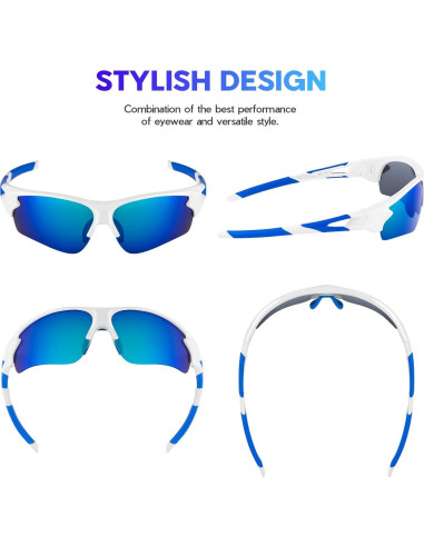 Gafas de Sol BEACOOL 7189 Polarizadas UV400 para Deportes