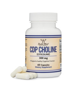Suplemento CDP Colina Double Wood 60 Cápsulas 300mg
