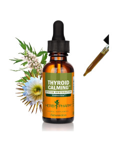 Herb Pharm Fórmula Herbal Líquida Calmante Tiroides 30ml