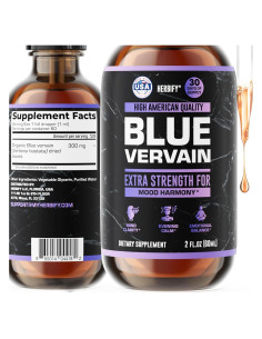 Gotas de Verbena Azul Herbify 59.15 ml - Suplemento Equilibrante