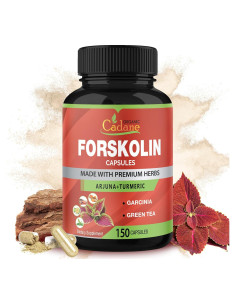 Suplemento de Forskolina Cadane 5 en 1 - 150 Cápsulas